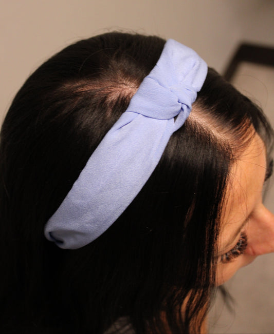 BLUE KNOT HEADBAND