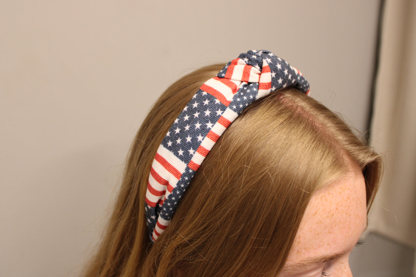 NAVY FLAG HEADBAND