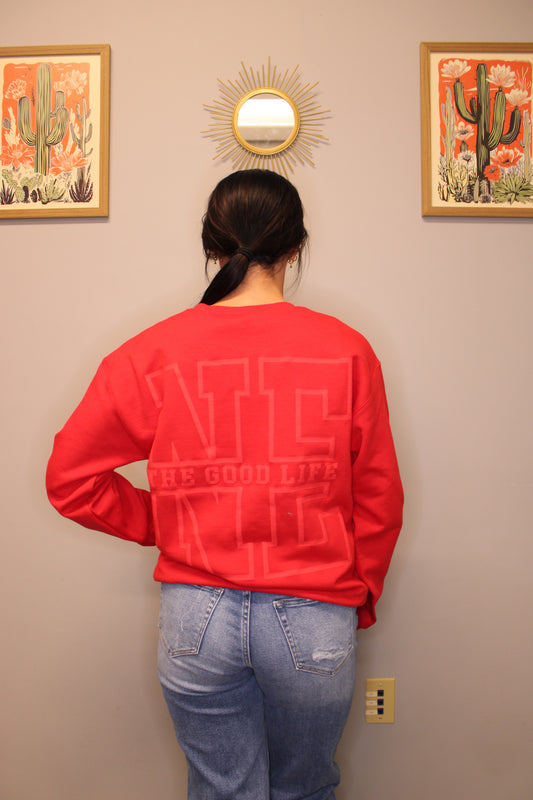 RED NE PUFF CREW
