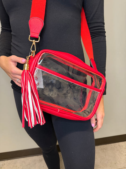 RED GAME DAY BAG