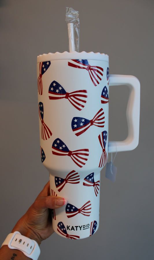 AMERICA BOWS TUMBLER