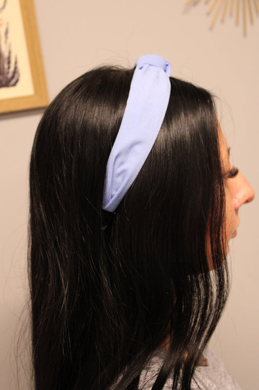 BLUE KNOT HEADBAND