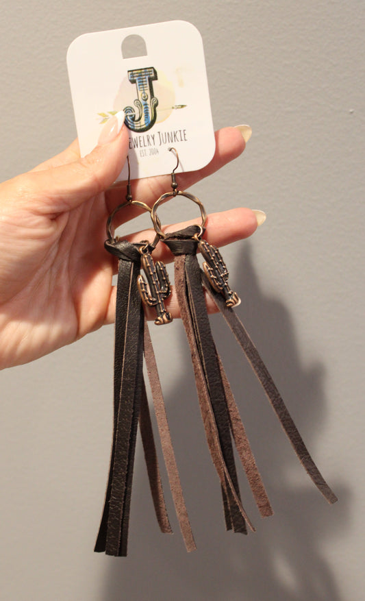 CACTUS TASSEL EARRINGS