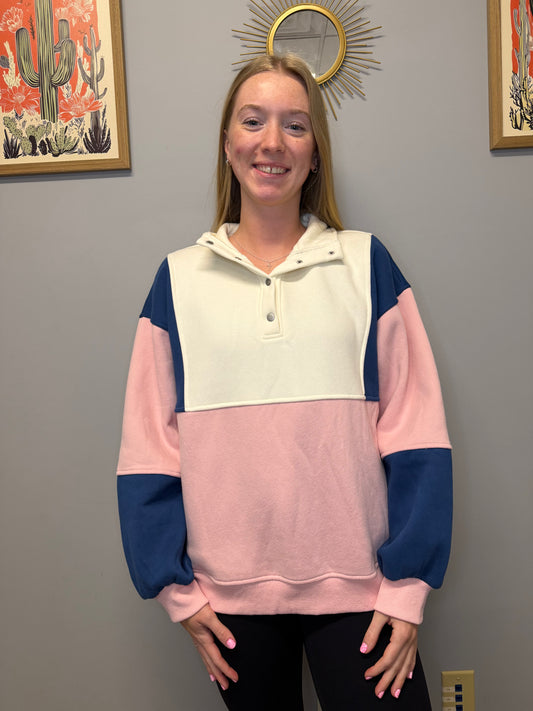 COLORBLOCK PULLOVER