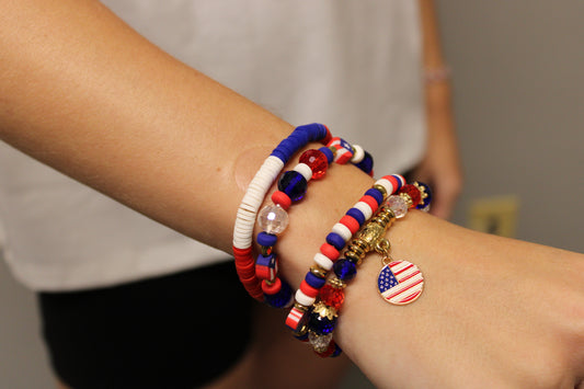 FLAG GEM BRACELET