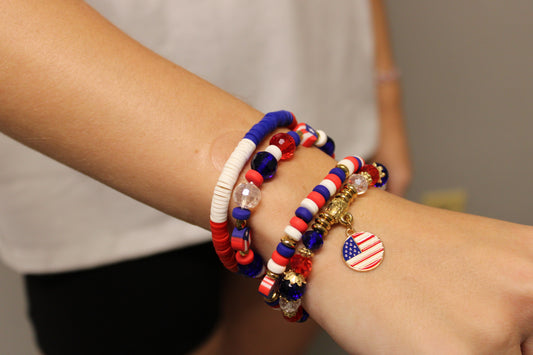 FLAG GEM BRACELET