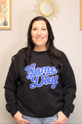 BLUE GAMEDAY SWEATSHIRT