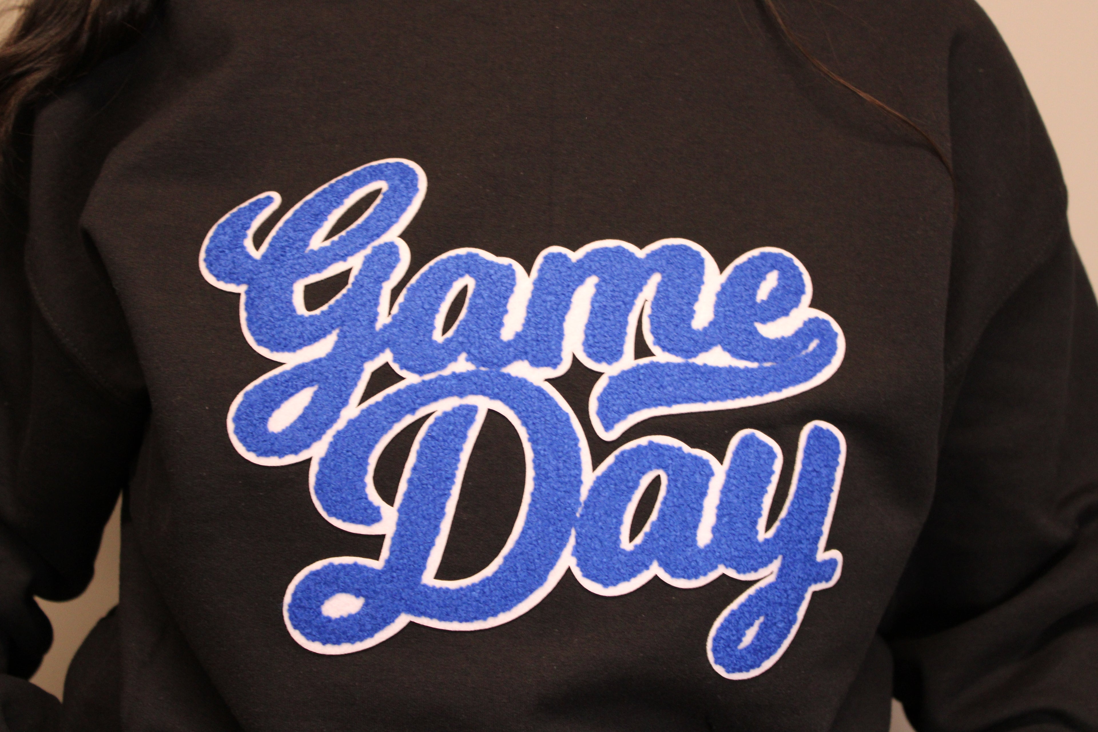 BLUE GAMEDAY SWEATSHIRT