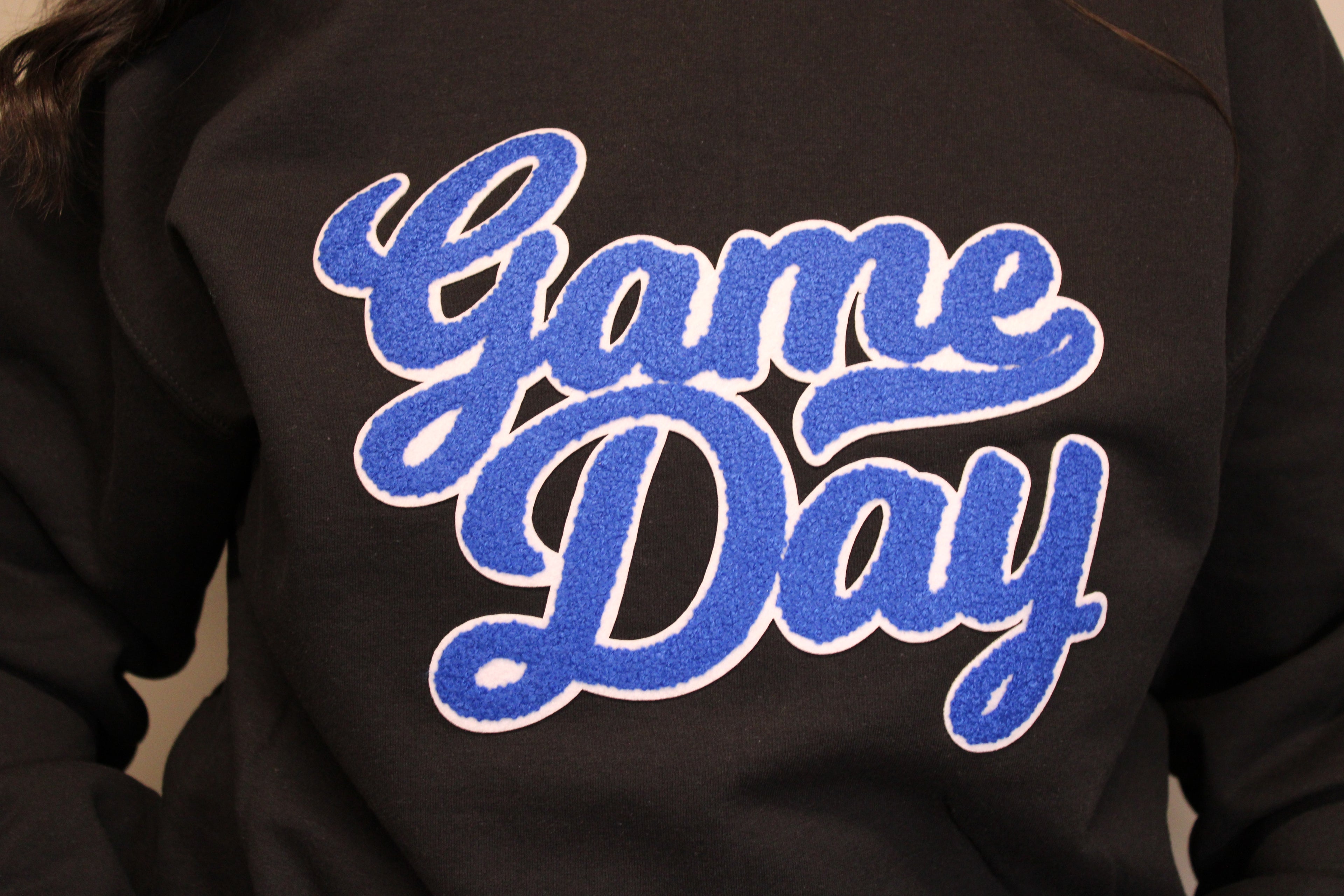 BLUE GAMEDAY SWEATSHIRT