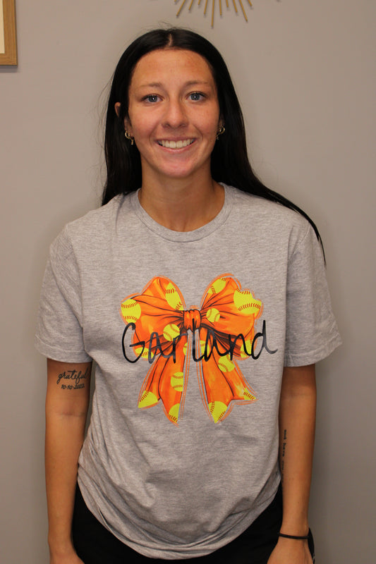 GARLAND SOFTBALL TEE