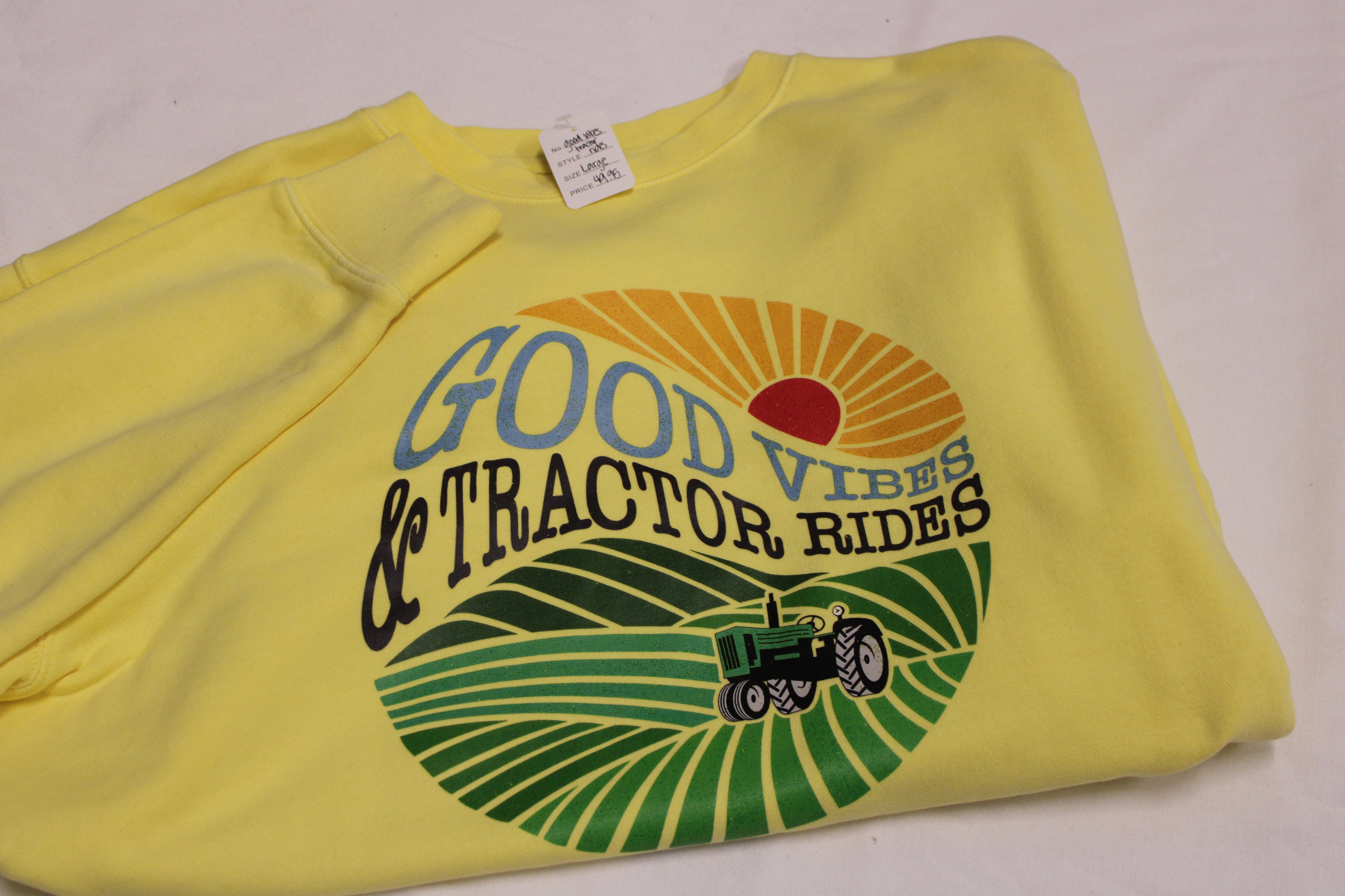 GOOD VIBES TRACTOR RIDES CREW