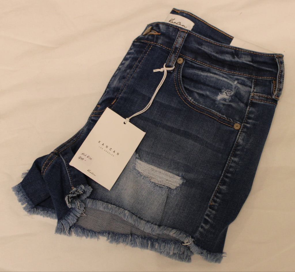 KANCAN MID-RISE SHORTS