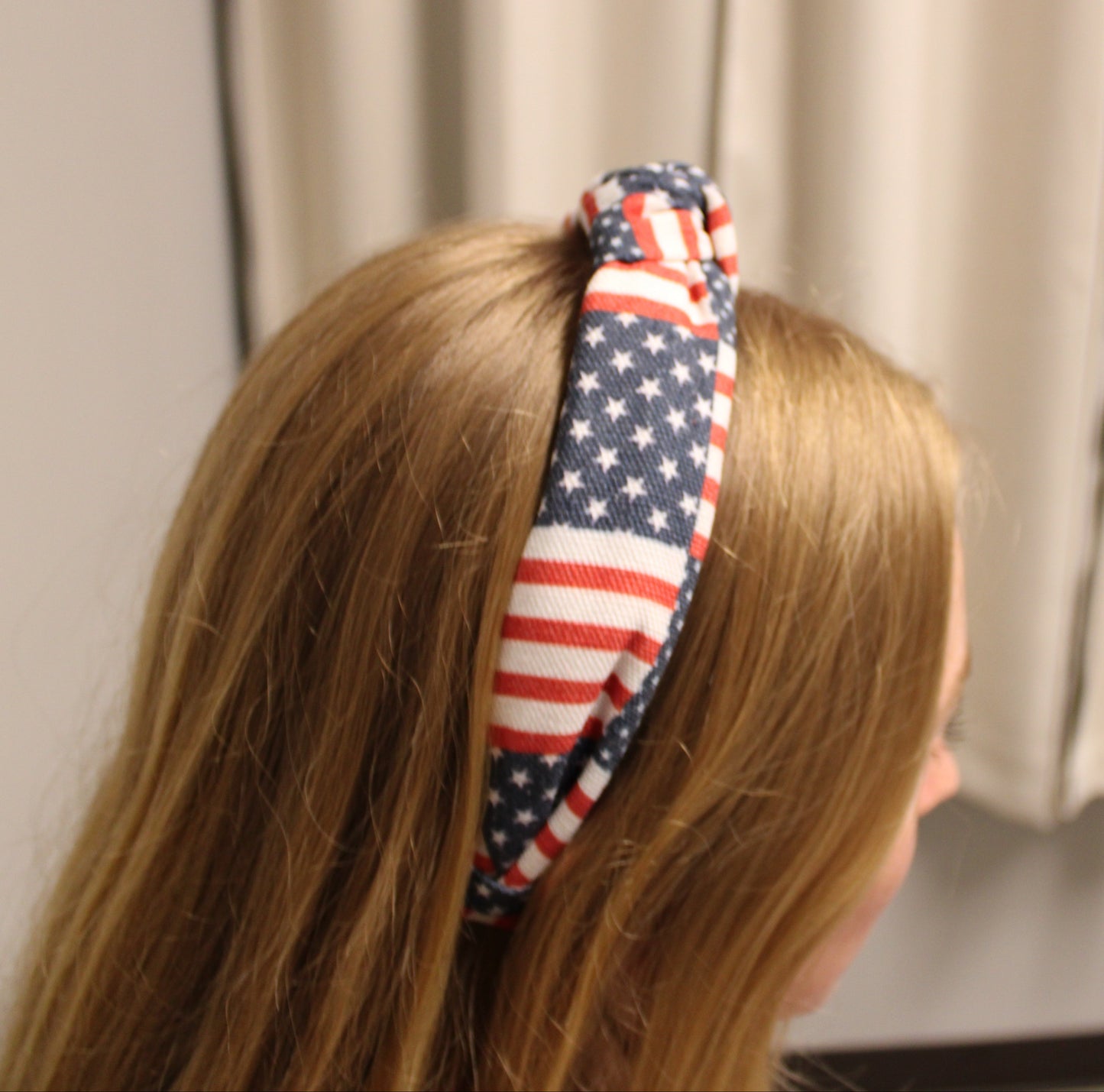 NAVY FLAG HEADBAND