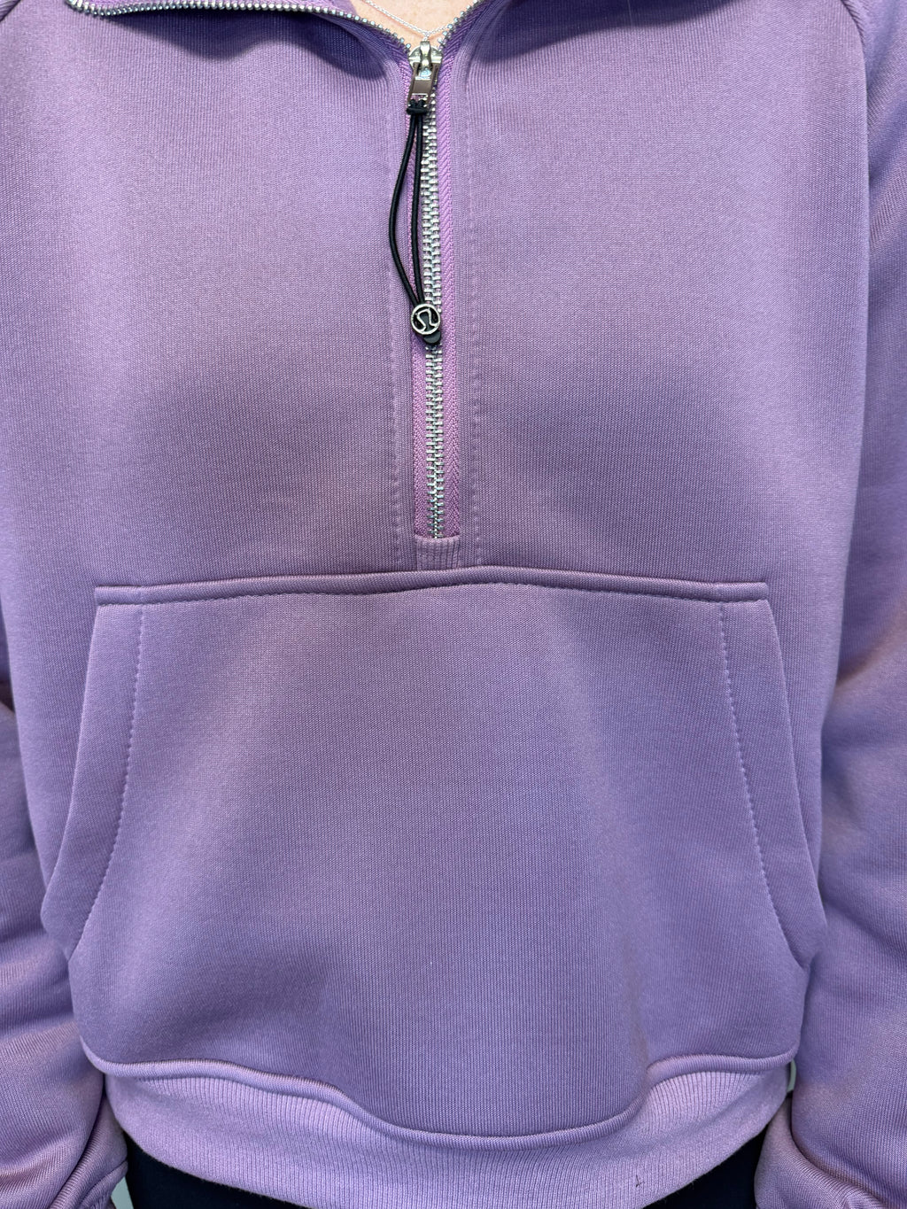 PURPLE ZIP-UP