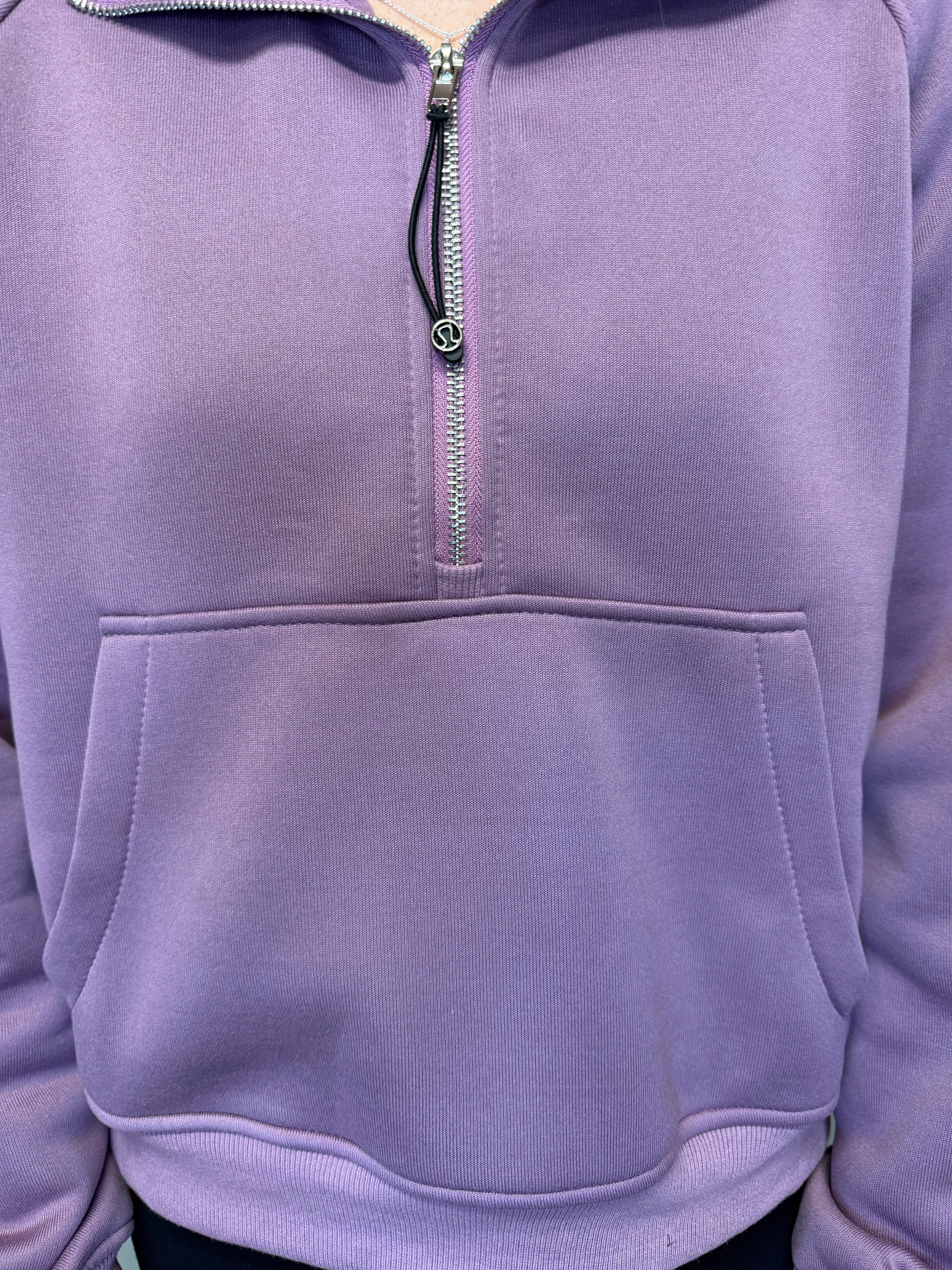 PURPLE ZIP-UP