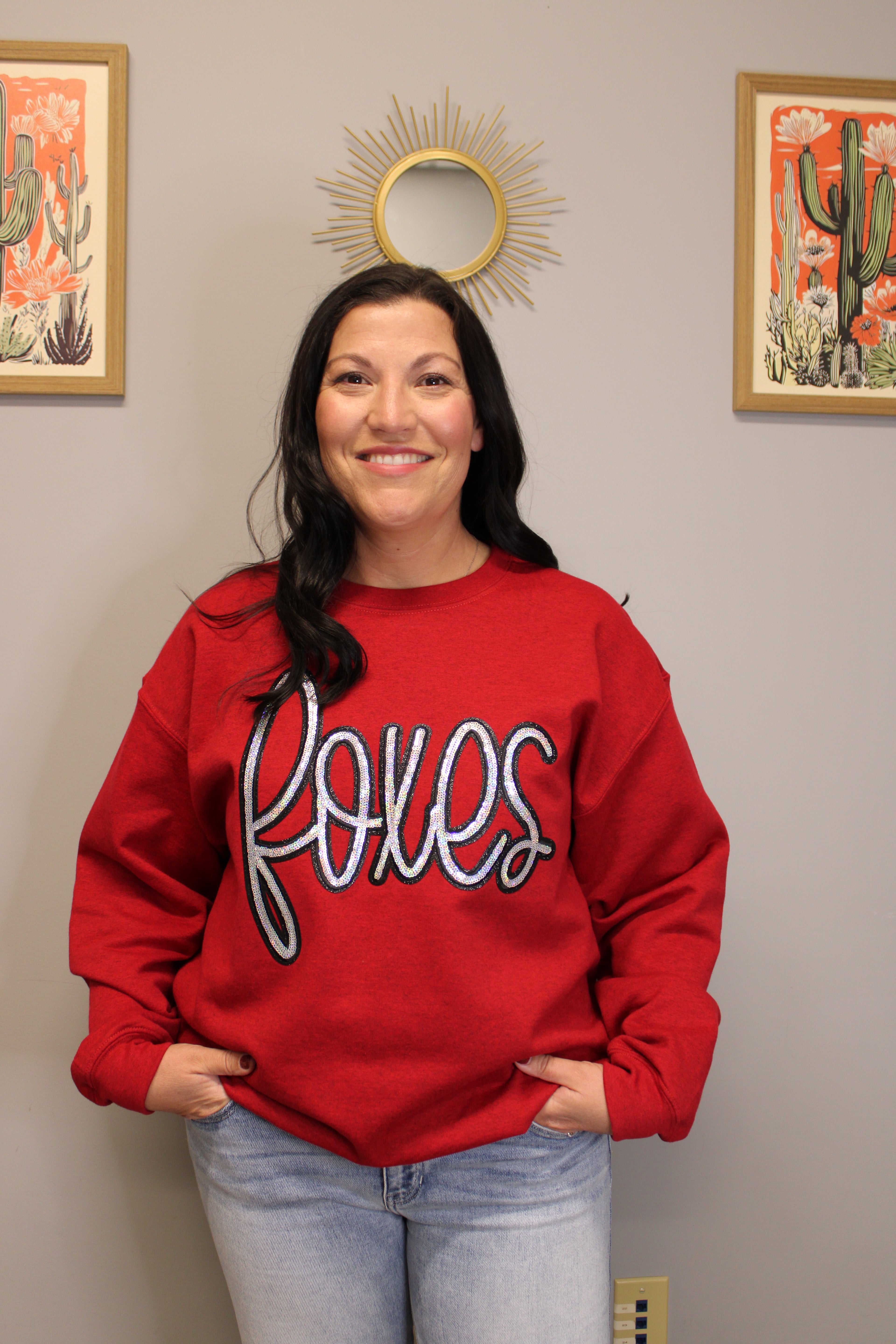 RED FOXES SWEATSHIRT