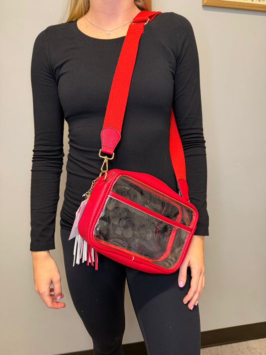RED GAME DAY BAG