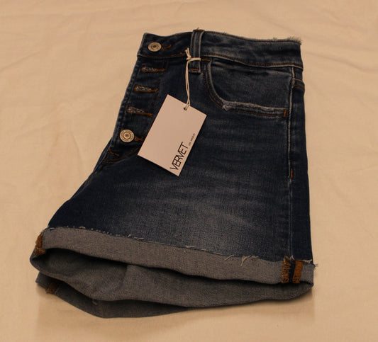 VERVET COURTNEY MOM SHORTS